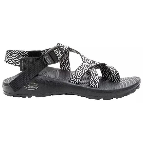 Chaco Black and White Printed ZX/2 Cloud Strappy Sandals Size 6 Gorp Outdoor - Picture 5 of 10